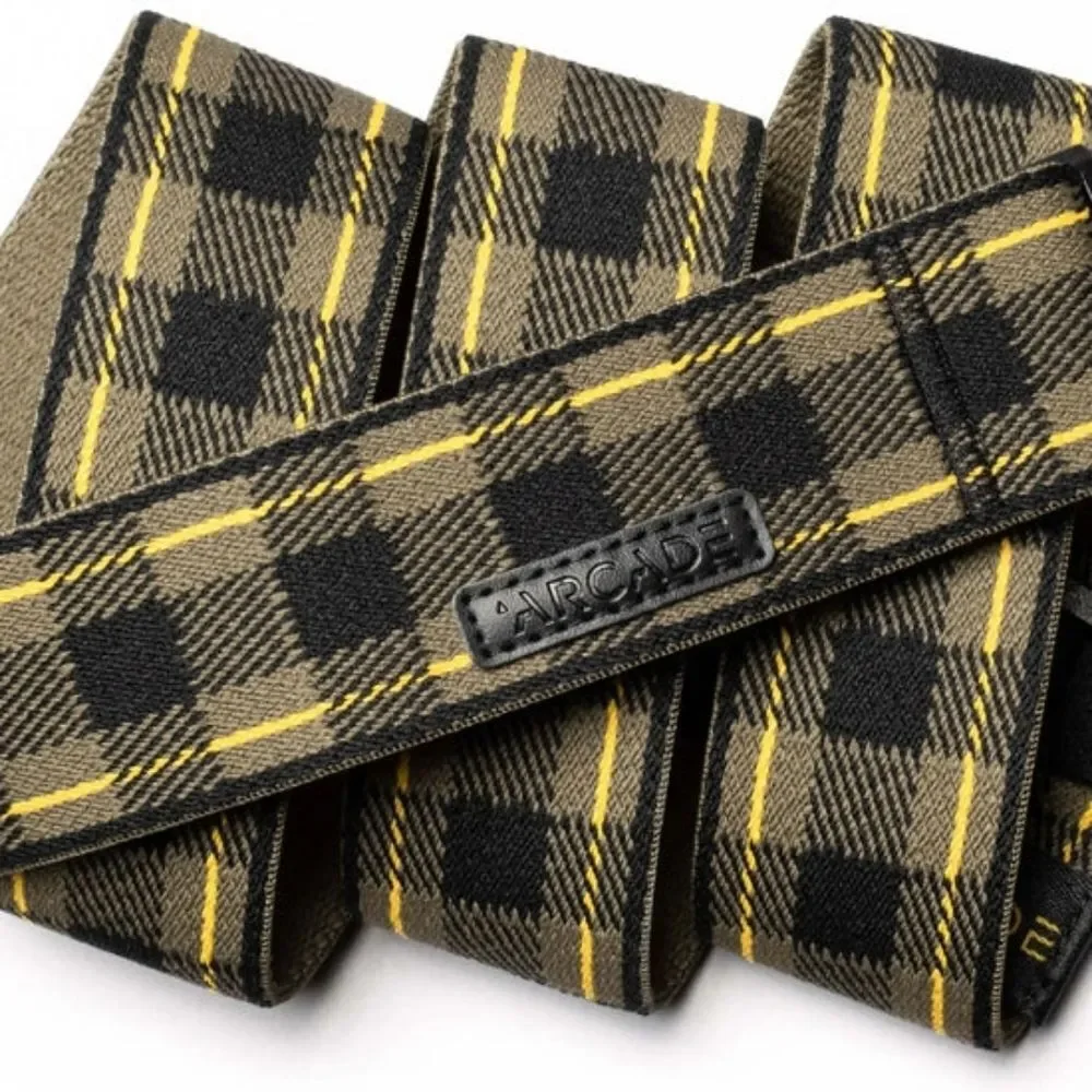 Arcade Plaid Belt